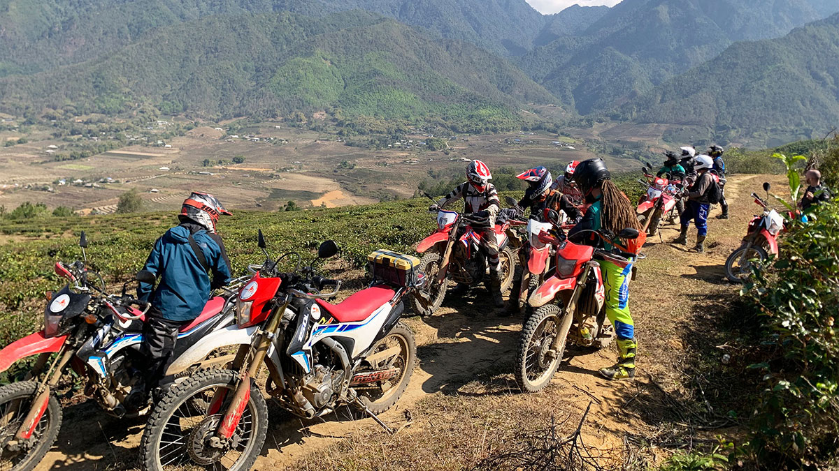 Vietnam Motorbike Rental Honda CRF250L fleet (2014-2019) for rent or for sale in Hanoi.
